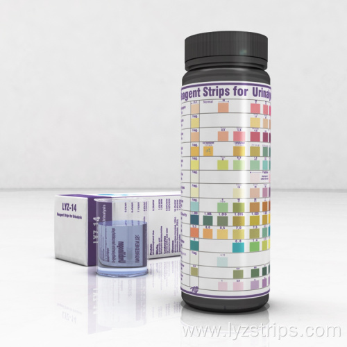 creatine reagent strips for urinalysis 14 parameter